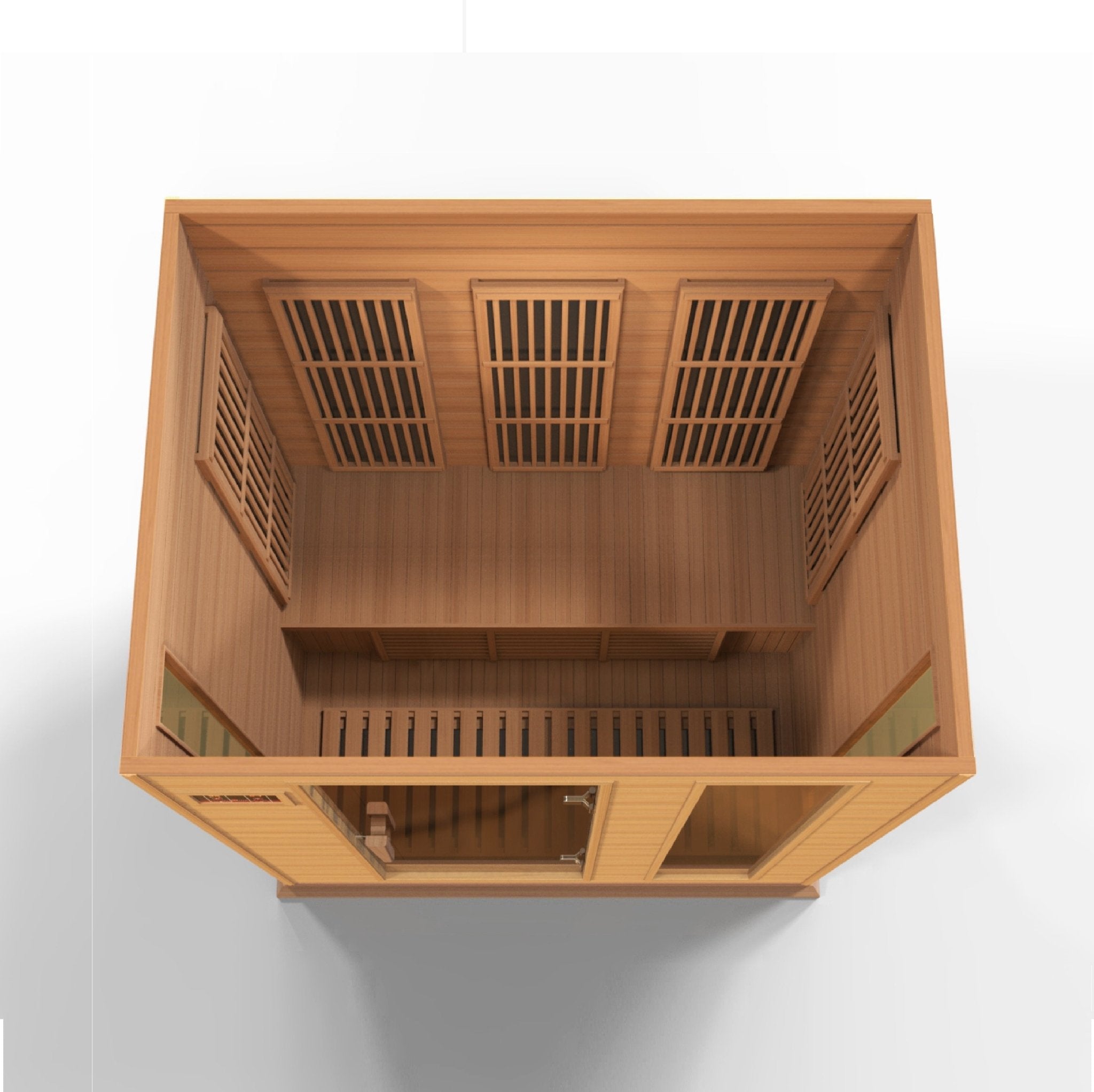 Maxxus 3-Person Cedar Low EMF FAR Infrared Sauna MX-K306-01 CED - Image 5