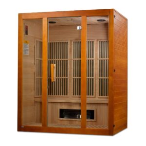 Maxxus 3-Person Low EMF FAR Infrared Sauna MX-J306-02S