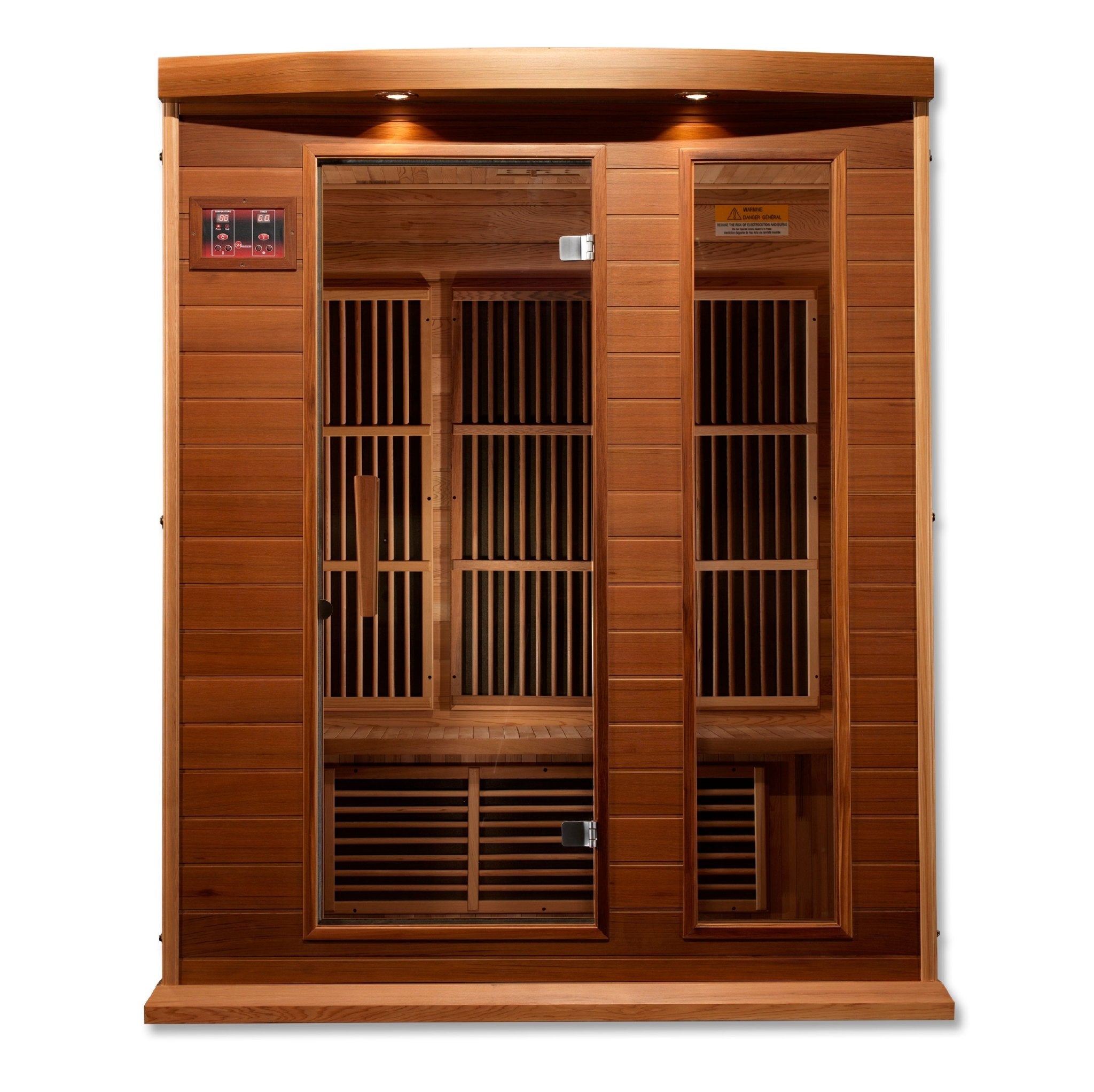 Maxxus 3-Person Cedar Low EMF FAR Infrared Sauna MX-K306-01 CED - Image 2