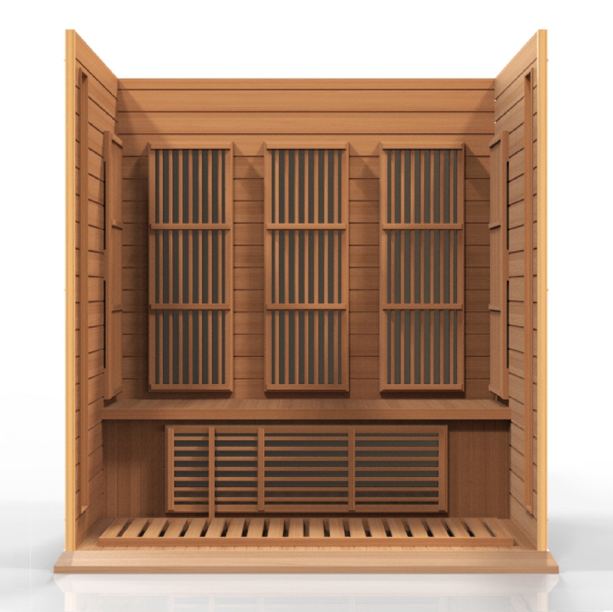 Maxxus 3-Person Cedar Low EMF FAR Infrared Sauna MX-K306-01 CED - Image 6