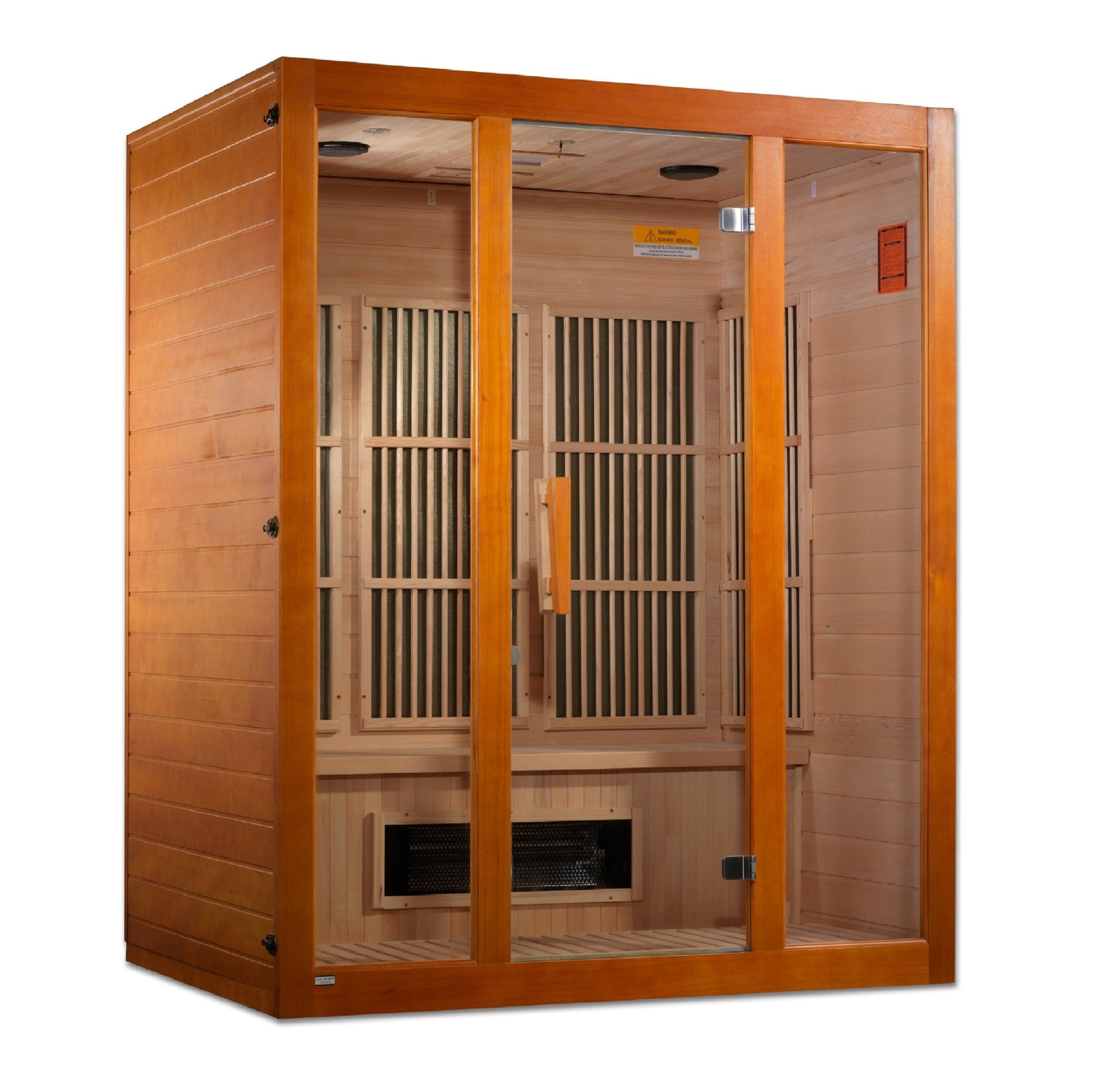 Maxxus 3-Person Low EMF FAR Infrared Sauna MX-J306-02S - Image 3