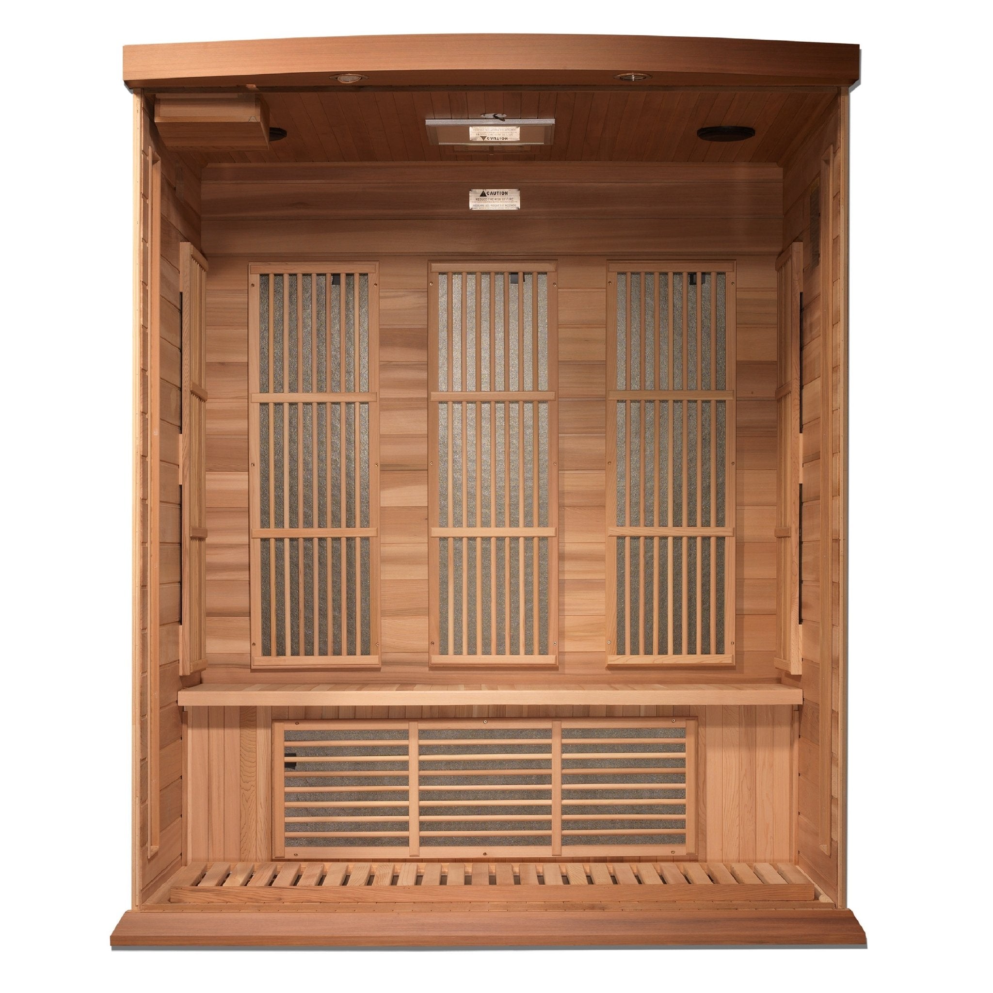 Maxxus 3-Person Cedar Near-Zero EMF FAR Infrared Sauna MX-K306-01-ZF CED - Image 4
