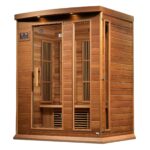 Maxxus 3-Person Cedar Near-Zero EMF FAR Infrared Sauna MX-K306-01-ZF CED