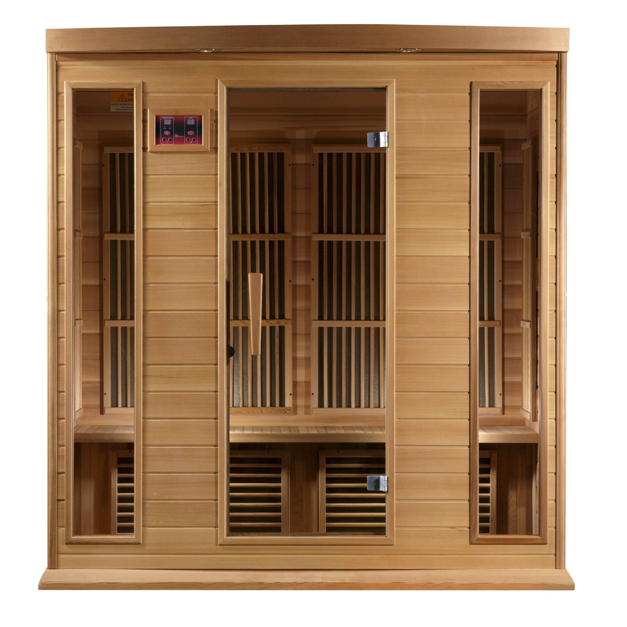 Maxxus 4-Person Cedar Low EMF FAR Infrared Sauna MX-K406-01 CED - Image 2
