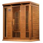 Maxxus 4-Person Cedar Near-Zero EMF FAR Infrared Sauna MX-K406-01-ZF CED