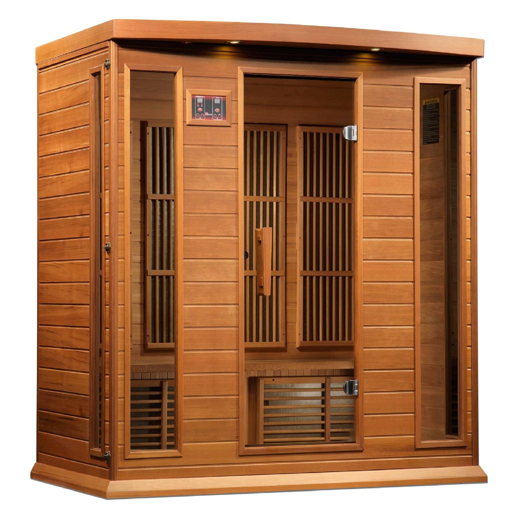 Maxxus 4-Person Cedar Near-Zero EMF FAR Infrared Sauna MX-K406-01-ZF CED - Image 3