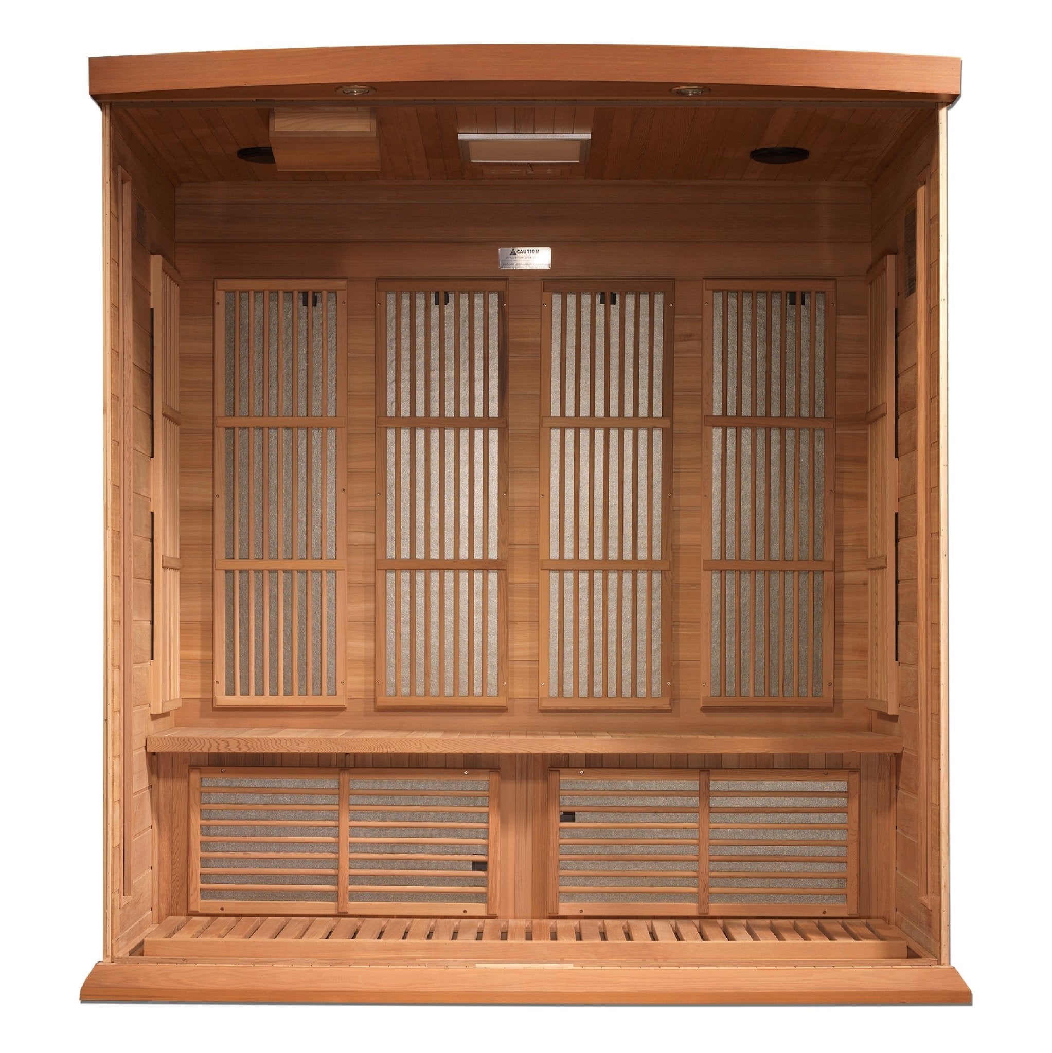 Maxxus 4-Person Cedar Near-Zero EMF FAR Infrared Sauna MX-K406-01-ZF CED - Image 2