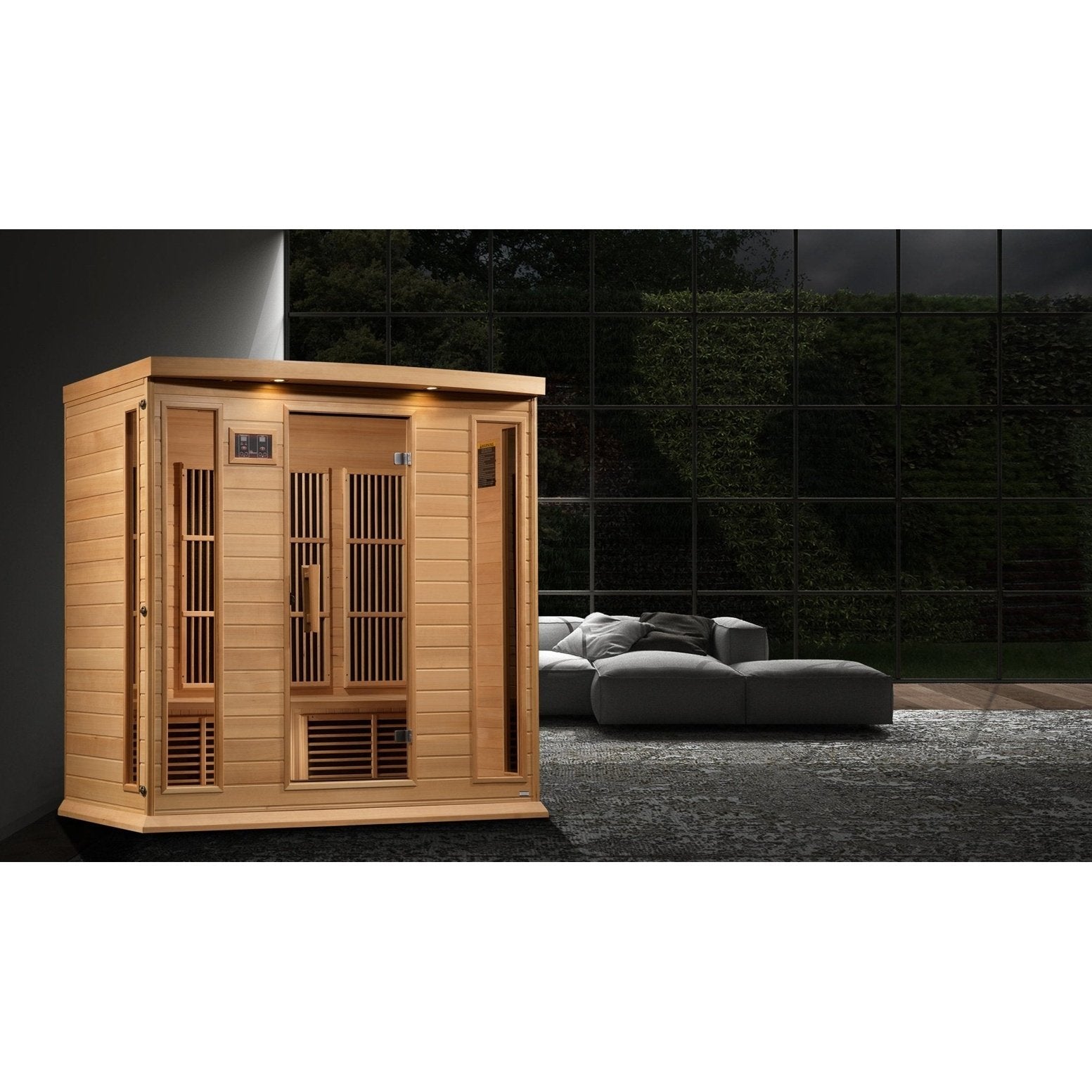 Maxxus 4-Person Near-Zero EMF FAR Infrared Sauna MX-K406-01-ZF - Image 5