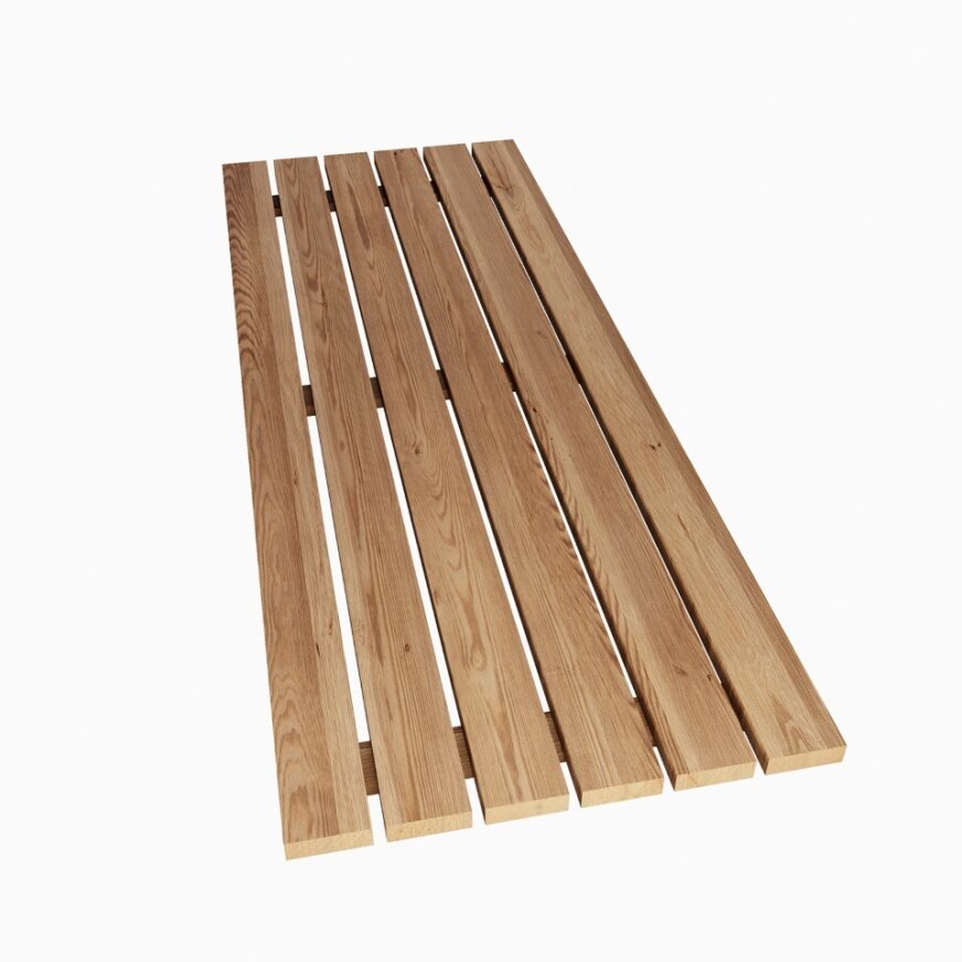 SaunaLife E7 Sauna Barrel Floor - Floor Kit for SaunaLife E7 Barrel Sauna (Thermo-Wood) - Image 3