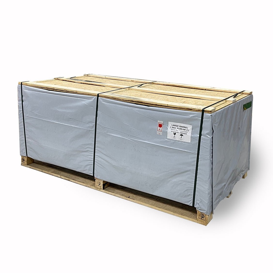 SaunaLife E6 3-Person Barrel Sauna, 59"x81" - Image 8