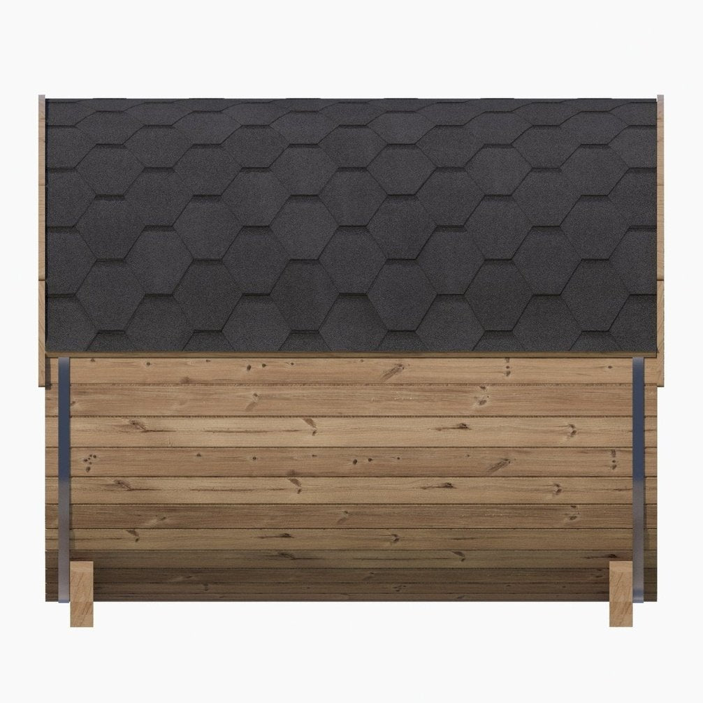 SaunaLife E8W 6-Person Barrel Sauna w/ Panoramic Window, 87"x 81" - Image 9