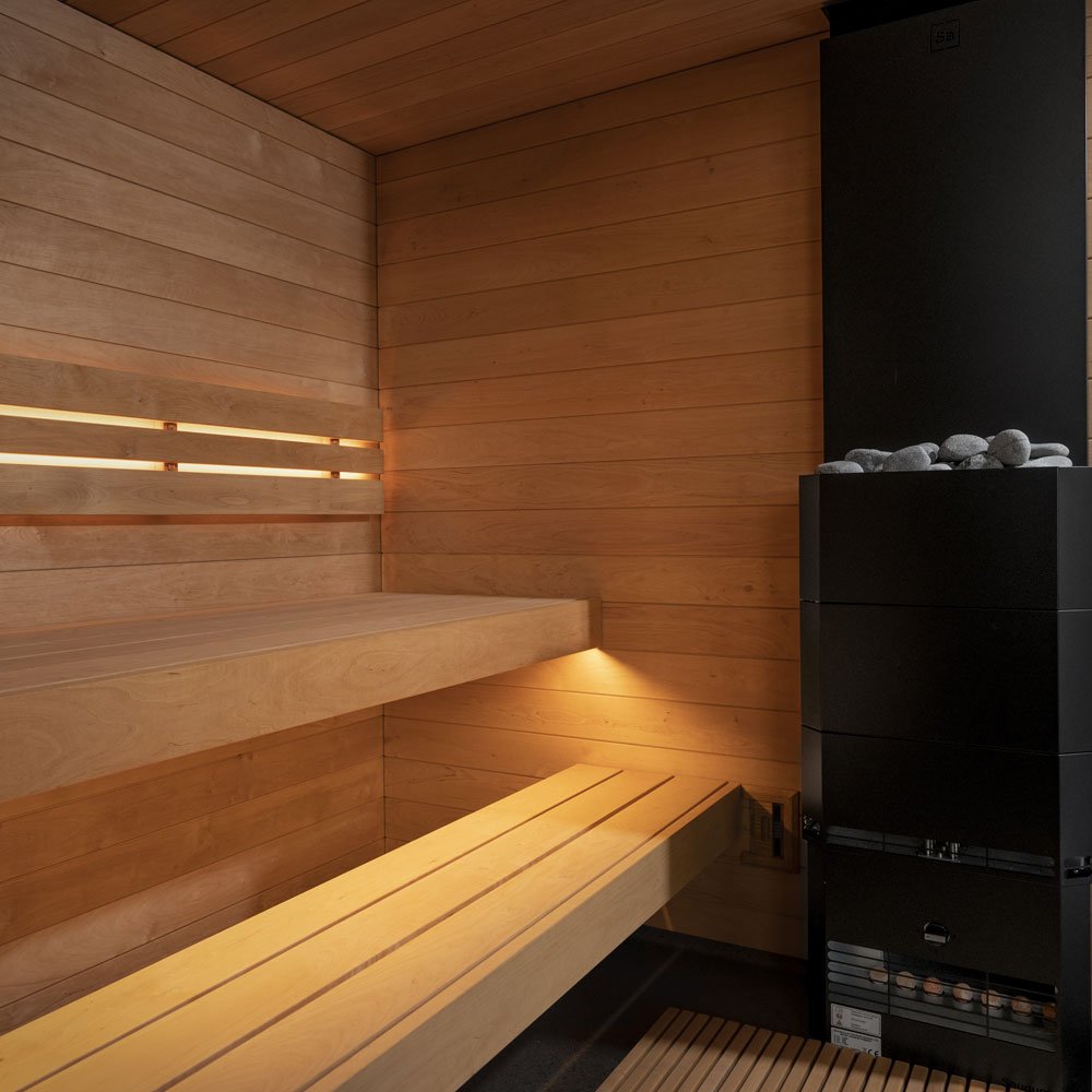 SaunaLife G6 5-Person Outdoor Cabin Sauna - Image 6