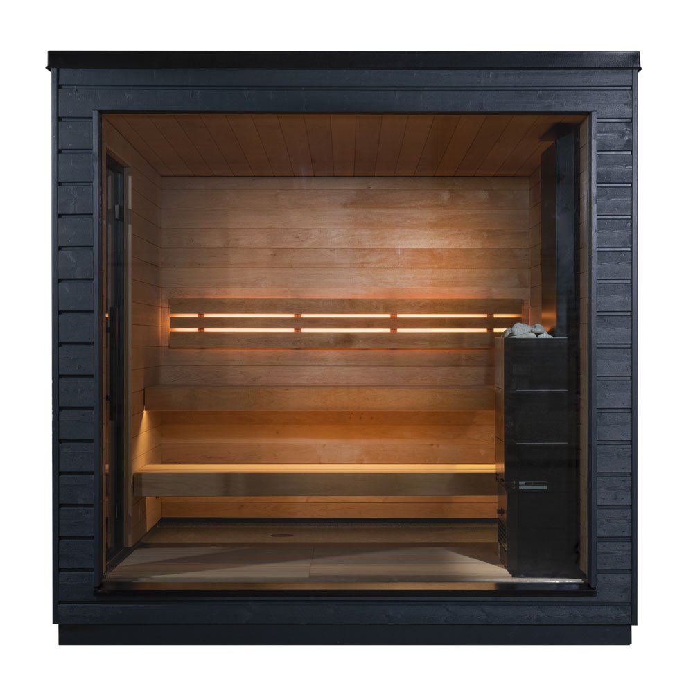 SaunaLife G6 5-Person Outdoor Cabin Sauna - Image 3