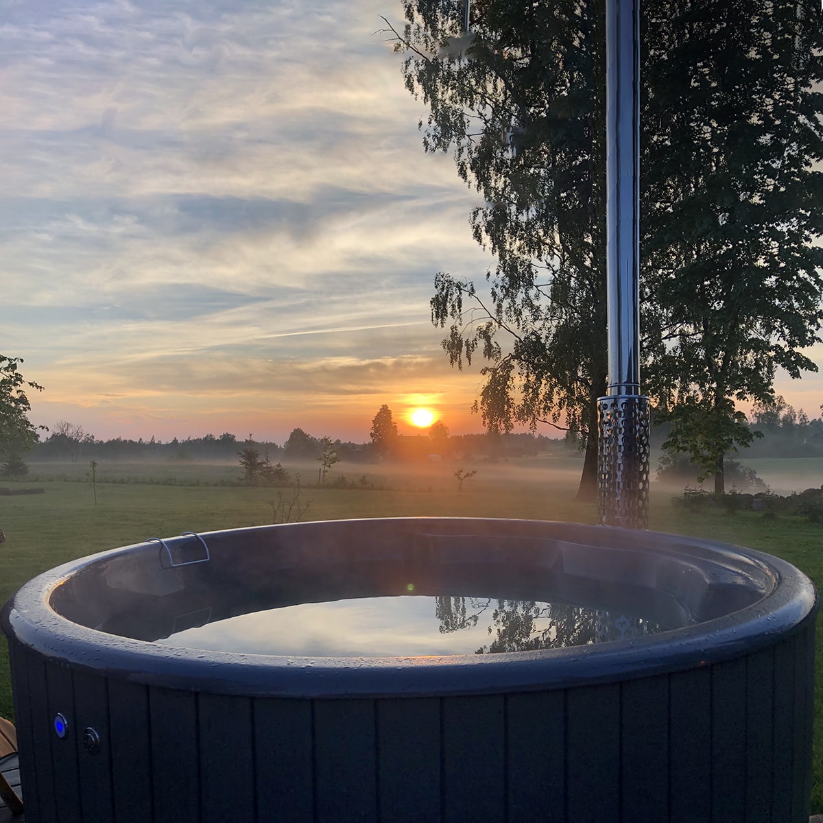 SaunaLife S4N 6-Person Wood-Burning Hot Tub - Image 6