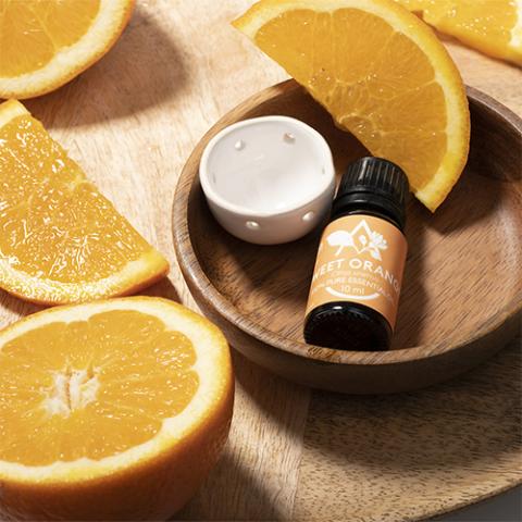 Saunum Aroma Oil Set: Sweet-Orange Aroma Oil with Reservoir, 10ml - Image 2