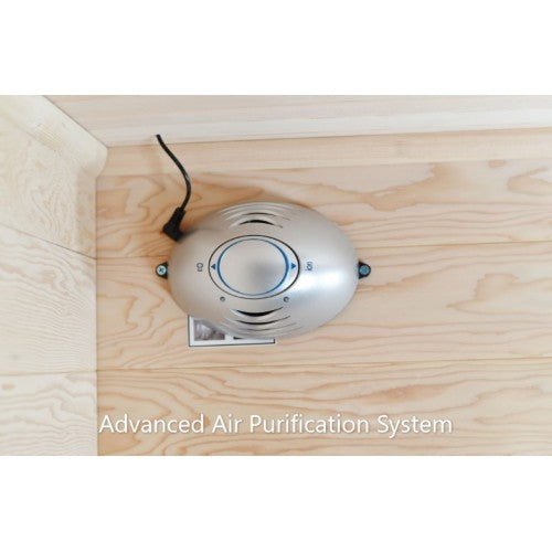 Sunray Cayenne 4-Person Outdoor Infrared Sauna w/ Ceramic Heaters - Image 10