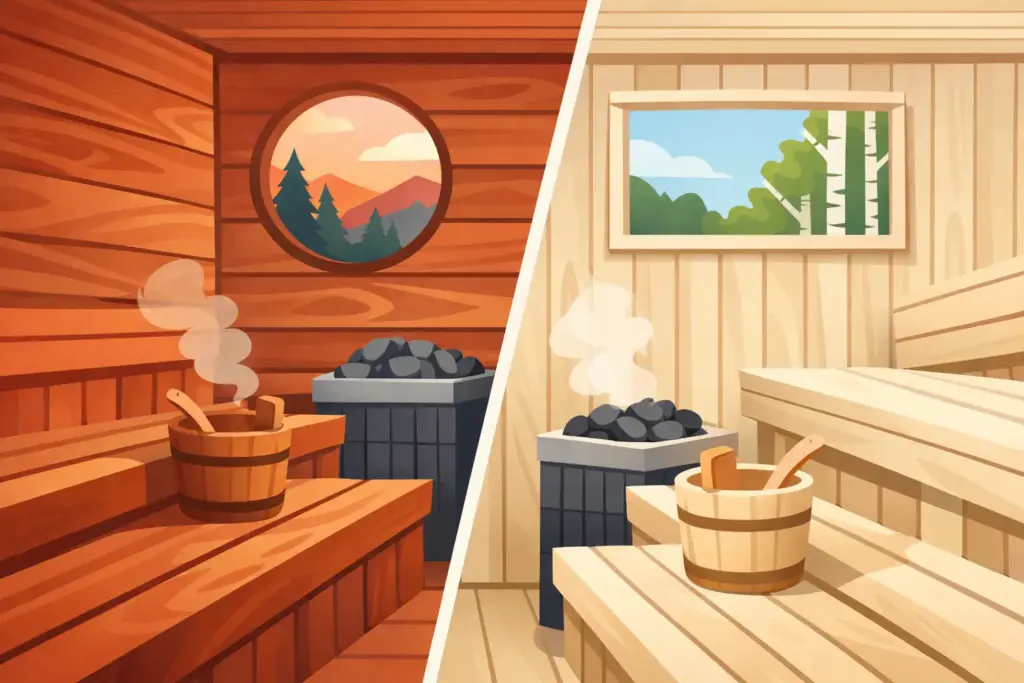 Best Wood for Sauna Interior: Cedar or Aspen?