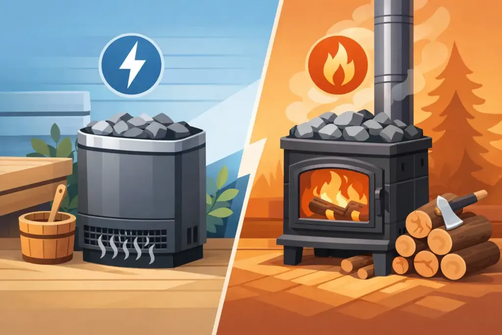Electric Versus Wood Sauna Heater: Which Is Best?