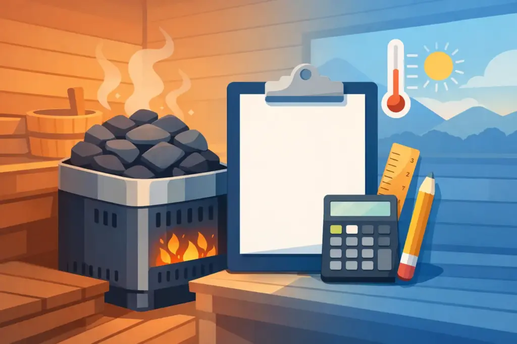 How to Size a Sauna Heater for Lasting Heat