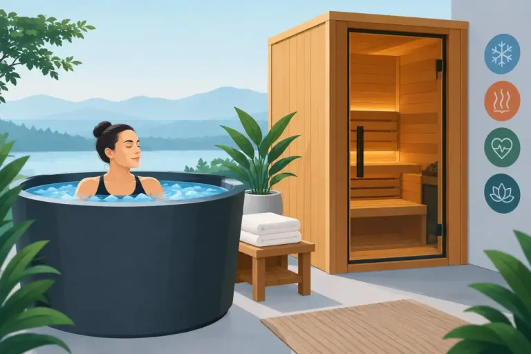 Cold Plunge Sauna Benefits for Home Recovery