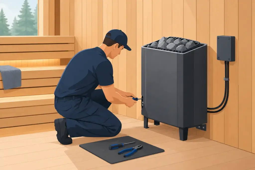 How to Install a Sauna Heater the Right Way
