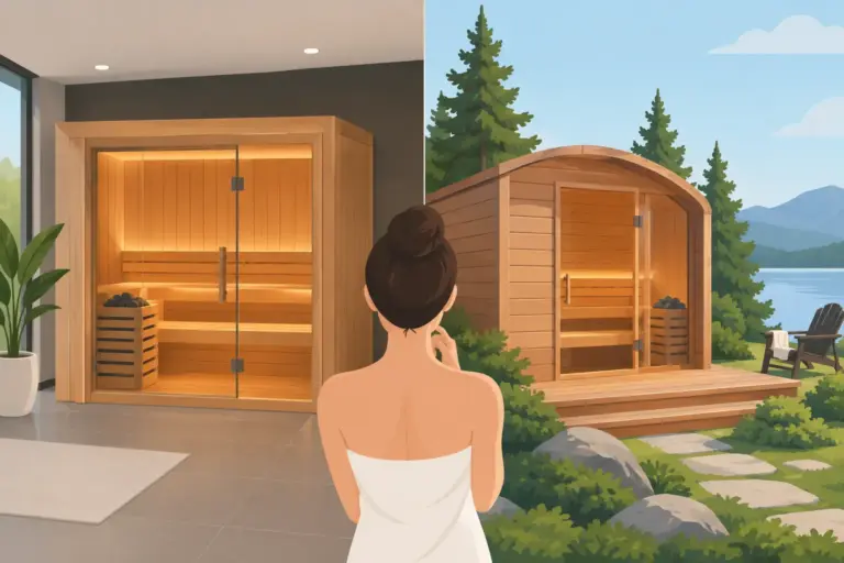 Indoor Sauna Versus Outdoor Sauna - Which Fits?