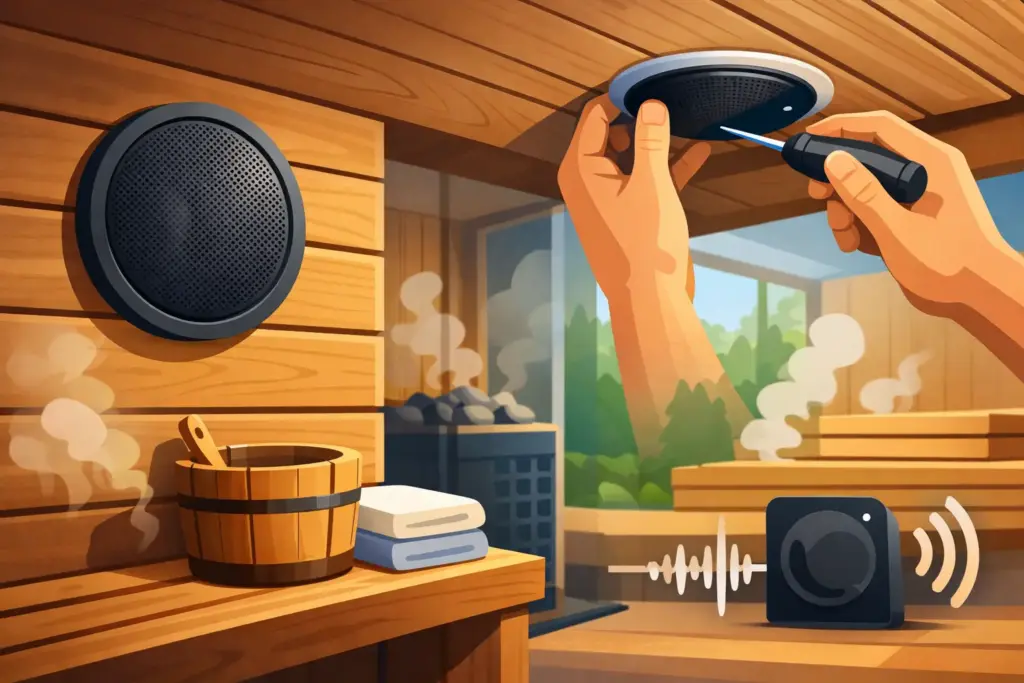 Sauna Speaker Installation Guide for Better Sound